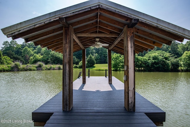 201 Wildflower Ln, Big Springs, KY 40175 - dock featuring a water view