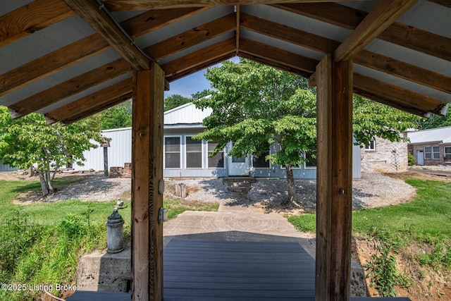 201 Wildflower Ln, Big Springs, KY 40175 - view of yard with a patio area