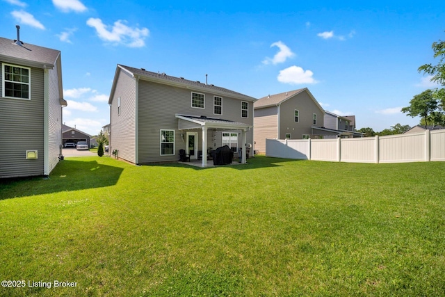 11915 Parkside Vista Ln, Louisville, KY 40229 - rear view of house featuring a patio area