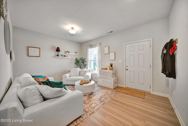 11915 Parkside Vista Ln, Louisville, KY 40229 - living area featuring light wood finished floors and baseboards