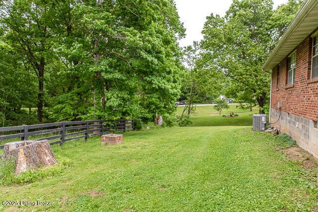 3110 Mount Lebanon Rd, Charlestown, IN 47111 - view of yard featuring central air condition unit