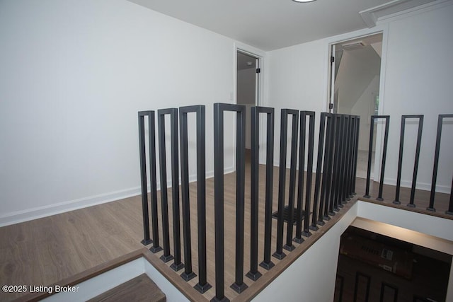 1436 Huntoon Ave, Louisville, KY 40215 - staircase with wood finished floors