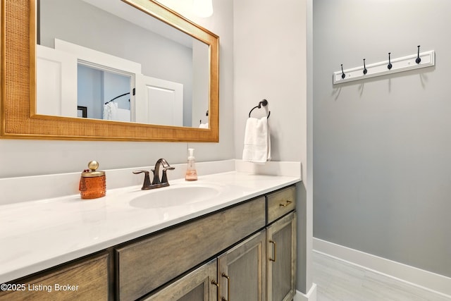 131 Gavin Dr, Shepherdsville, KY 40165 - full bathroom with vanity and baseboards