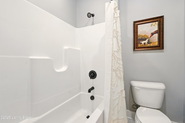 131 Gavin Dr, Shepherdsville, KY 40165 - bathroom with shower / tub combo and toilet