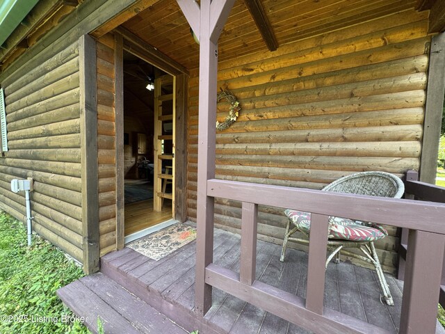 661 Blue Bird Rd, Falls Of Rough, KY 40119 - view of deck