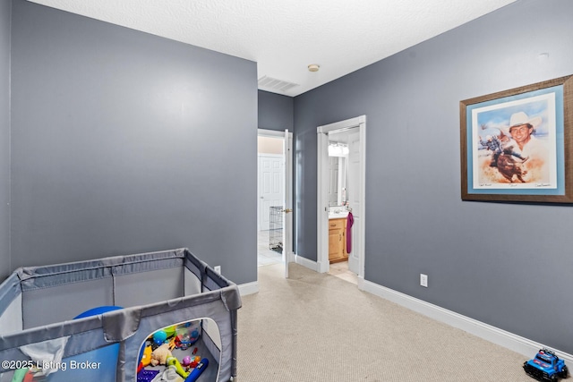 177 Airport Rd, Leitchfield, KY 42754 - bedroom with baseboards and light colored carpet