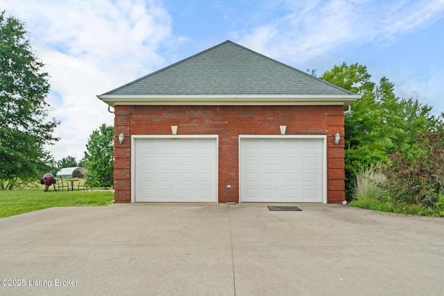 177 Airport Rd, Leitchfield, KY 42754 - garage with driveway