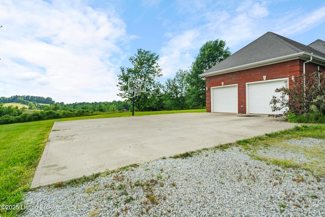 177 Airport Rd, Leitchfield, KY 42754 - garage with driveway