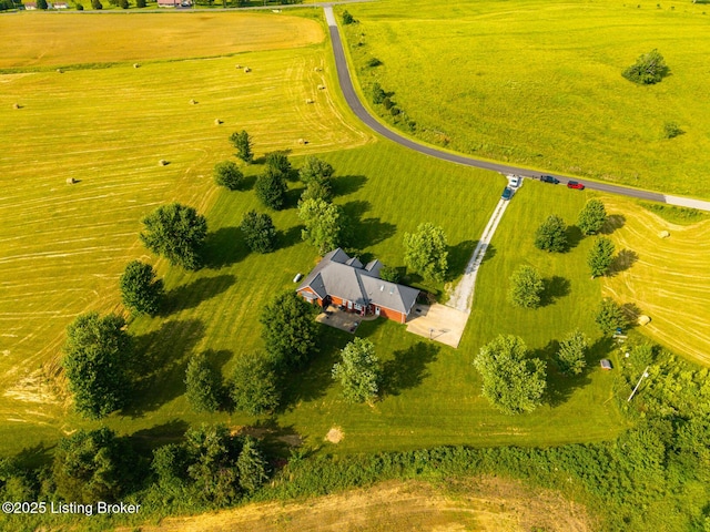 177 Airport Rd, Leitchfield, KY 42754 - aerial view of sparsely populated area
