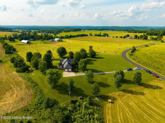 177 Airport Rd, Leitchfield, KY 42754 - overview of rural landscape with a pastoral area
