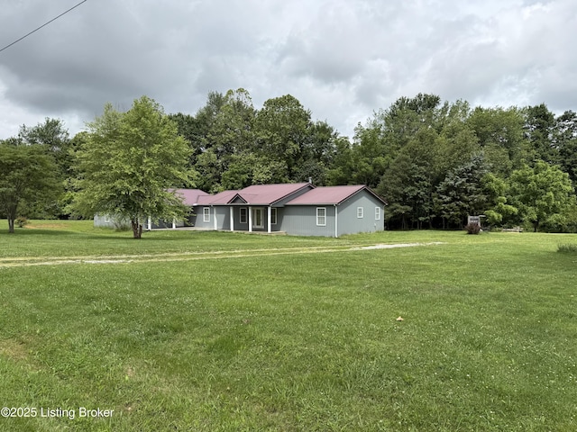 775 Constantine Vertrees Rd, Garfield, KY 40140 - single story home featuring a front lawn