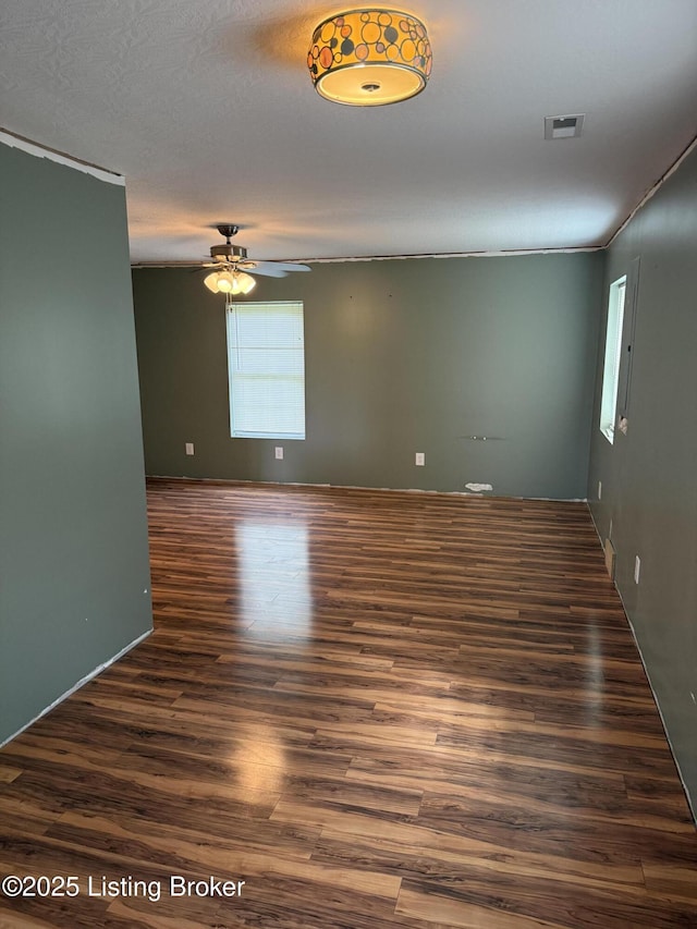 775 Constantine Vertrees Rd, Garfield, KY 40140 - empty room featuring ceiling fan and wood finished floors