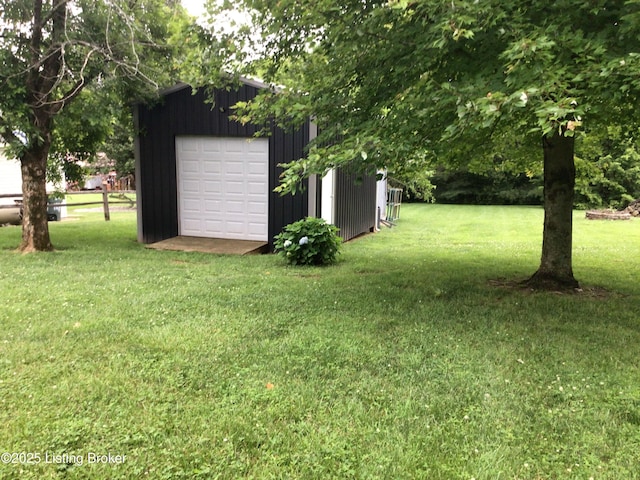 1117 Breezy Way, Bardstown, KY 40004 - view of green lawn featuring an outbuilding