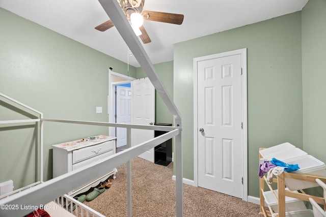 90 Shellys Trce, Brandenburg, KY 40108 - carpeted bedroom featuring baseboards and a ceiling fan