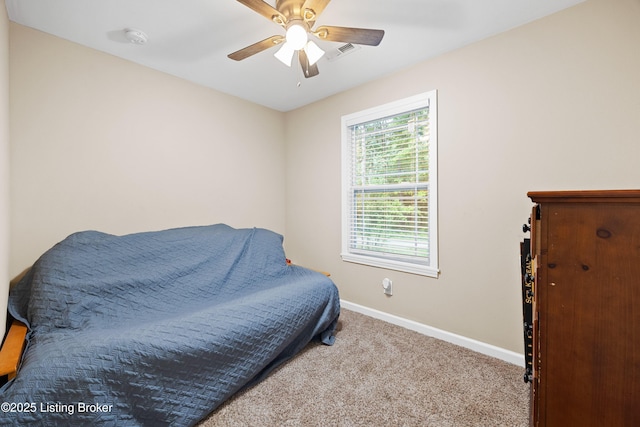 90 Shellys Trce, Brandenburg, KY 40108 - bedroom featuring baseboards, carpet floors, and ceiling fan