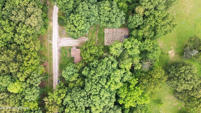 90 Shellys Trce, Brandenburg, KY 40108 - aerial view of property and surrounding area with property parcel outlined