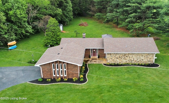910 Hawkins Rd, Hodgenville, KY 42748 - view from above of property