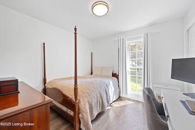 14312 Micawber Way, Louisville, KY 40245 - bedroom featuring wood finished floors and a desk