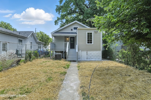 220 N 39th St, Louisville, KY 40212 - view of front of home featuring covered porch and stairway
