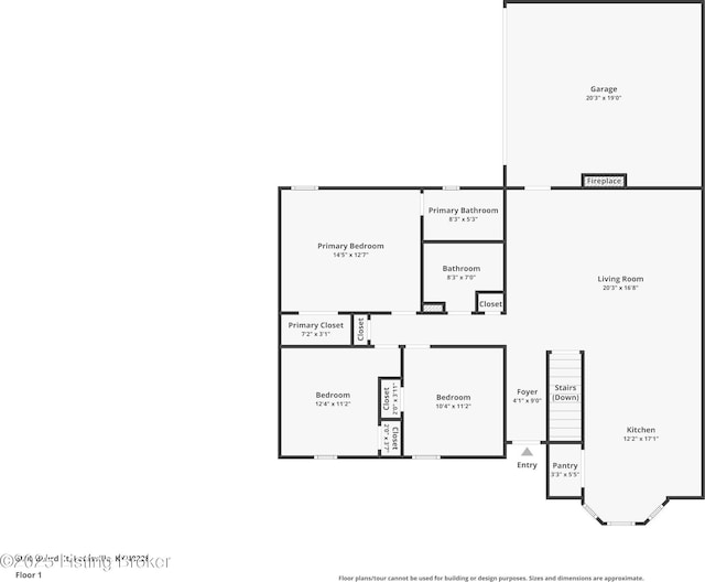 6800 Beard Ct, Louisville, KY 40228 - view of room layout