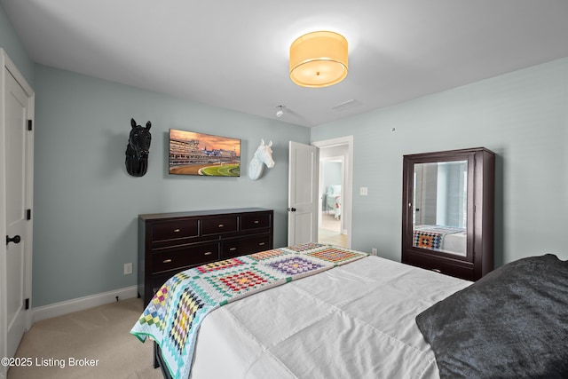5404 River Creek Ct, Prospect, KY 40059 - bedroom with light carpet and baseboards