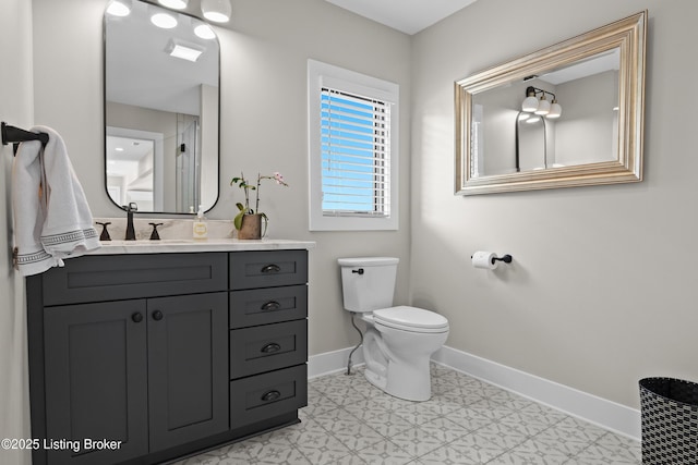 5404 River Creek Ct, Prospect, KY 40059 - bathroom featuring baseboards and vanity