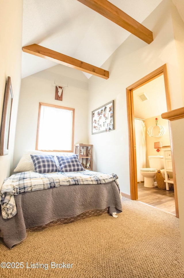 52 Lakeshore Cir, Leitchfield, KY 42754 - bedroom with ensuite bathroom and wood finished floors