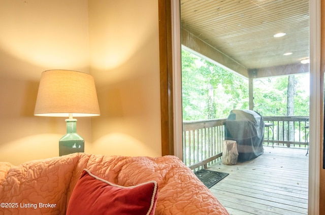52 Lakeshore Cir, Leitchfield, KY 42754 - deck with a grill