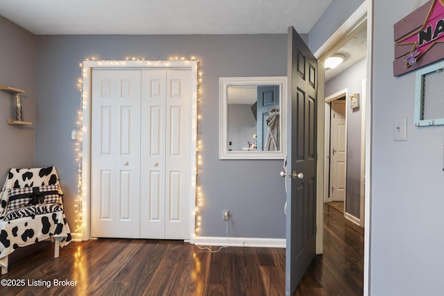 1108 Palisades Dr, Frankfort, KY 40601 - unfurnished bedroom with dark wood finished floors and a closet