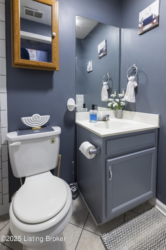 1108 Palisades Dr, Frankfort, KY 40601 - bathroom featuring vanity and tile patterned floors