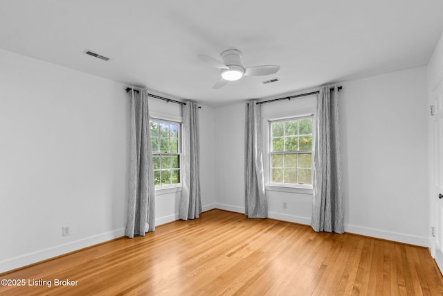 213 Barberry Ln, Lexington, KY 40503 - empty room featuring healthy amount of natural light, light wood-style floors, and ceiling fan