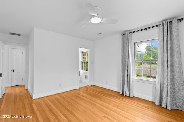 213 Barberry Ln, Lexington, KY 40503 - spare room with light wood-style flooring and ceiling fan