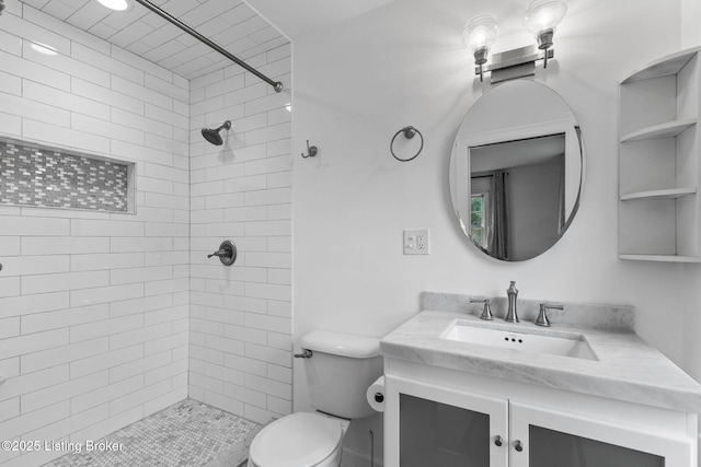 213 Barberry Ln, Lexington, KY 40503 - bathroom with vanity and a tile shower