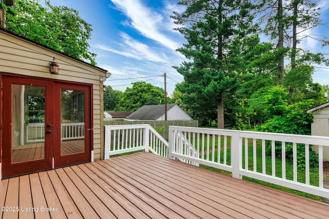 213 Barberry Ln, Lexington, KY 40503 - view of wooden deck
