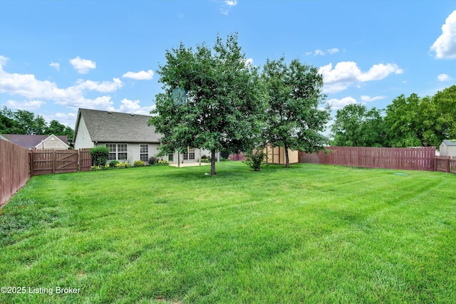 8405 Adams Run Rd, Louisville, KY 40228 - view of yard