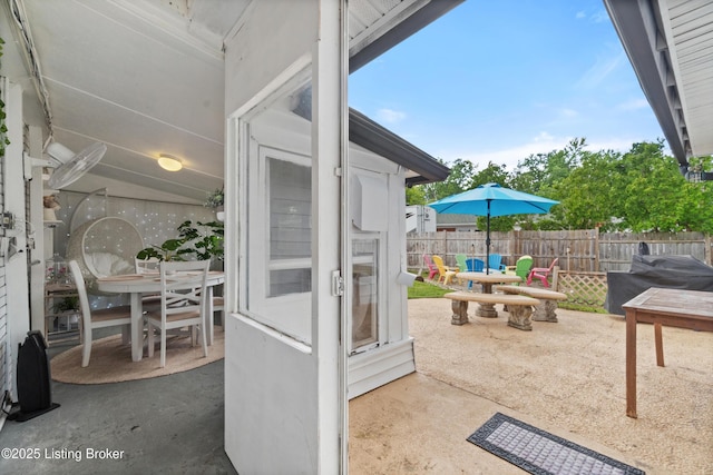 1709 Wickham Way, Louisville, KY 40223 - view of patio with outdoor dining area