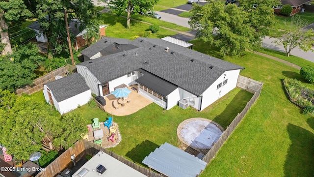 1709 Wickham Way, Louisville, KY 40223 - aerial view of property and surrounding area