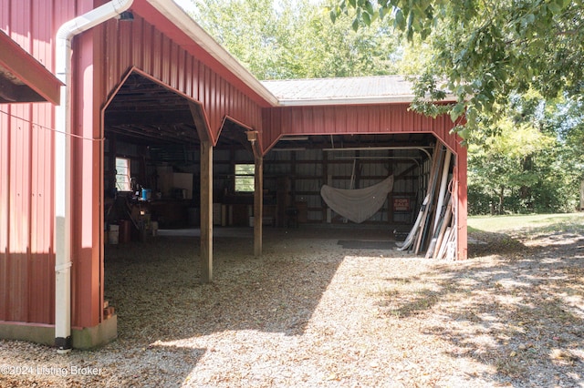 4893 N Preston Way, Shepherdsville, KY 40165 - view of pole building