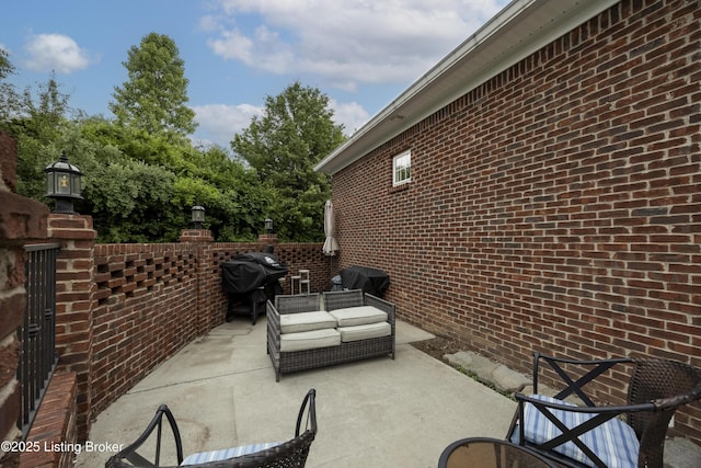 895 Woodlawn Rd Unit 3, Bardstown, KY 40004 - view of patio / terrace with a grill