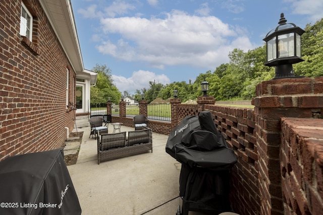 895 Woodlawn Rd Unit 3, Bardstown, KY 40004 - view of patio / terrace with grilling area