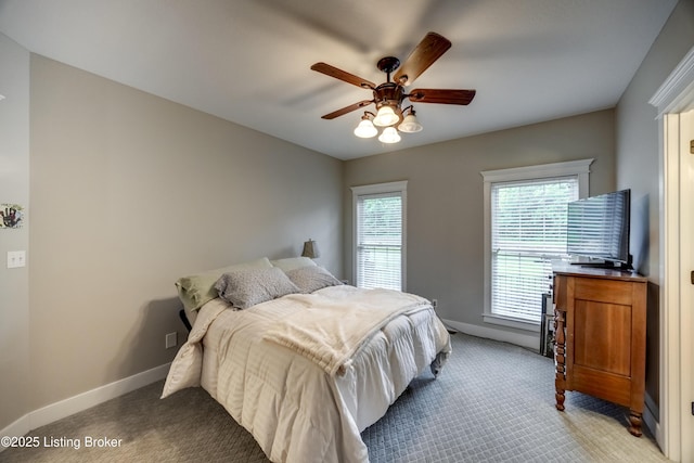 895 Woodlawn Rd Unit 3, Bardstown, KY 40004 - bedroom with light colored carpet, baseboards, and a ceiling fan