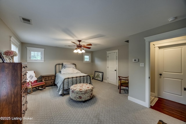 895 Woodlawn Rd Unit 3, Bardstown, KY 40004 - bedroom with carpet, a ceiling fan, and baseboards