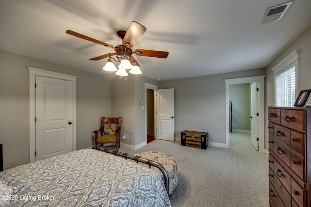 895 Woodlawn Rd Unit 3, Bardstown, KY 40004 - bedroom featuring carpet, baseboards, and a ceiling fan