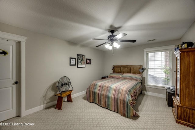 895 Woodlawn Rd Unit 3, Bardstown, KY 40004 - carpeted bedroom featuring baseboards and a ceiling fan