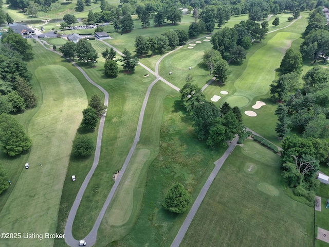 7050 Wildwood Cir Unit 100, Louisville, KY 40291 - aerial view of property and surrounding area featuring a golf club