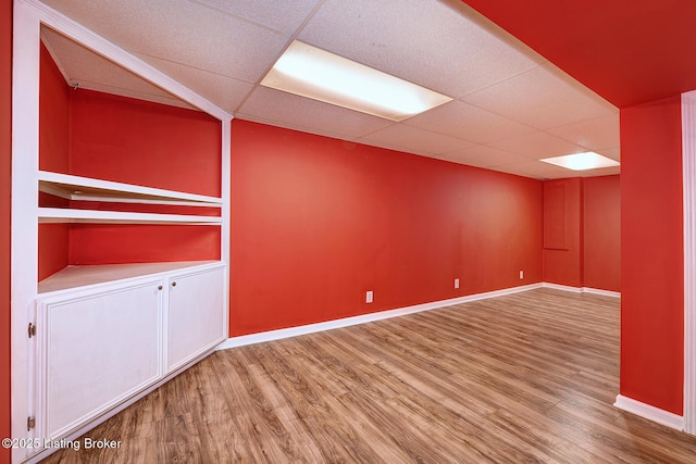 3116 Osprey Rd, Louisville, KY 40213 - unfurnished room featuring a paneled ceiling and wood finished floors