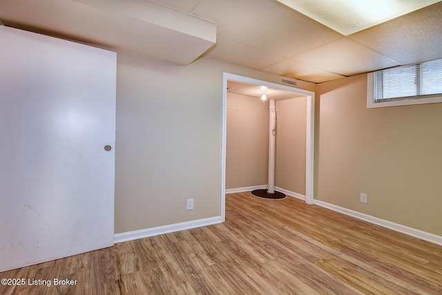 3116 Osprey Rd, Louisville, KY 40213 - basement featuring wood finished floors and baseboards