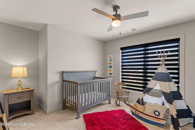 6299 Clore Ln, Crestwood, KY 40014 - bedroom featuring carpet and a ceiling fan