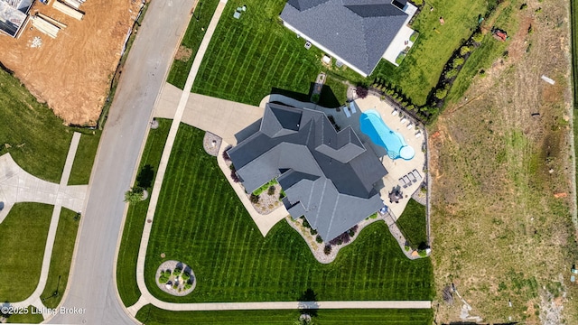 6299 Clore Ln, Crestwood, KY 40014 - aerial view of a pool