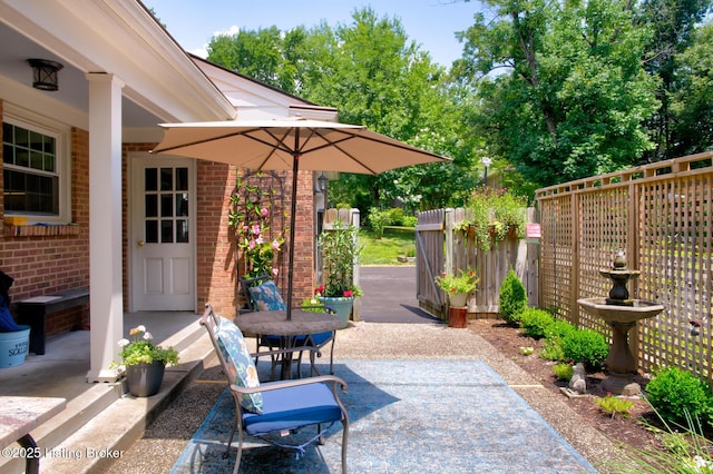 7009 Quail Brace Ct, Louisville, KY 40241 - view of patio / terrace